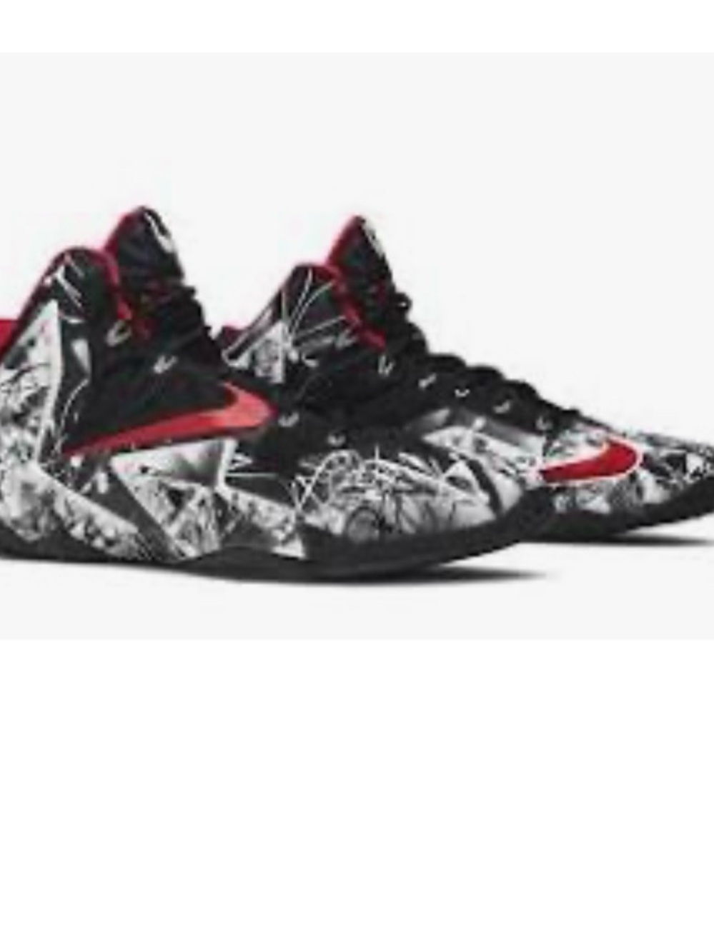 Nike Mens Nike LeBron Graffiti Basketball Shoes Size 11
